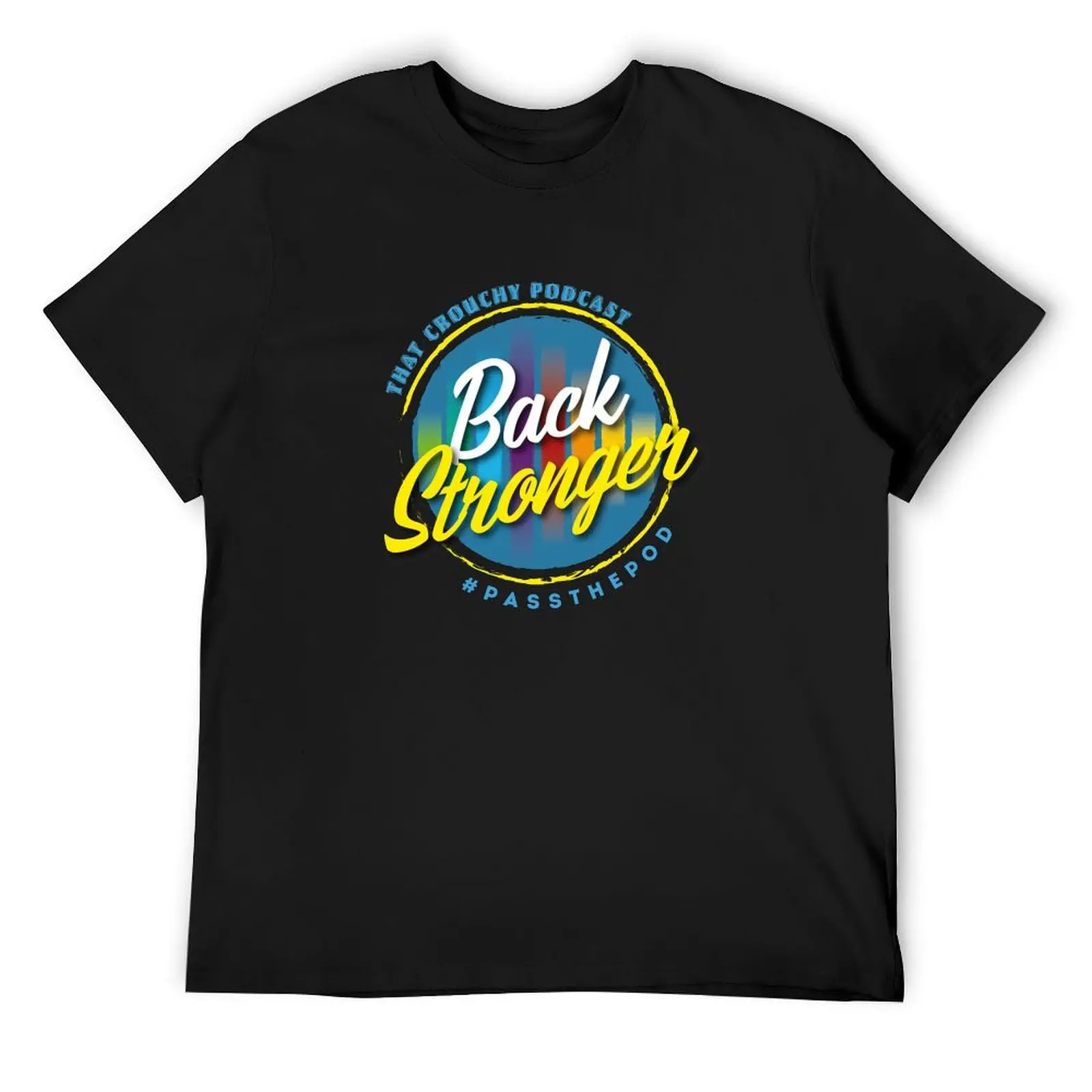 

Peter Crouch - BackStronger - gift ideas for him T-Shirt customs design your own street wear blacks mens t shirt