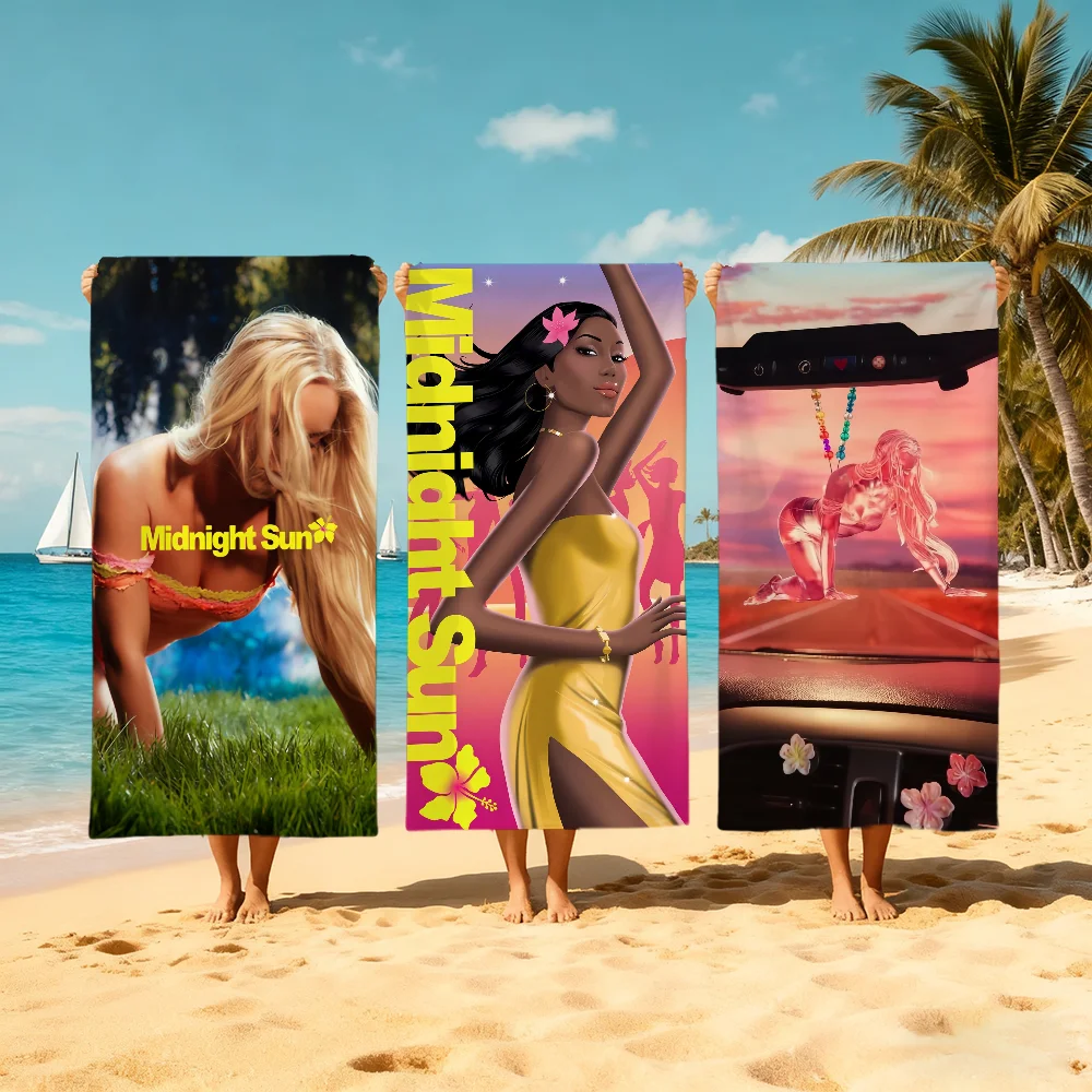 Z-Zara Cute L-Larsson M-Midnight S-Sun Towel Beach Quick Dry Soft Pool Towels Gift for Travel Gym Shower Camping Sports