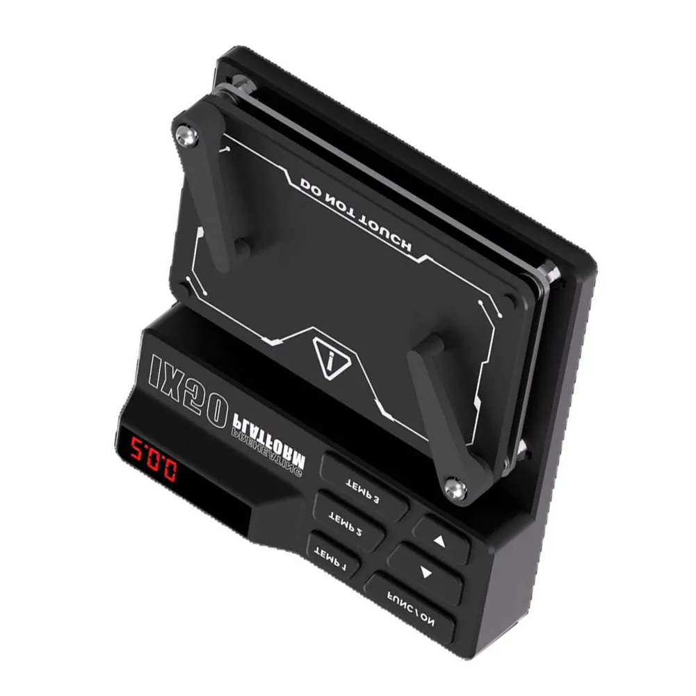 IX50 Heating For Platform for Electronics Repair with 40 to 260C Adjustable 62W Power 110-240V Dual Voltage Support