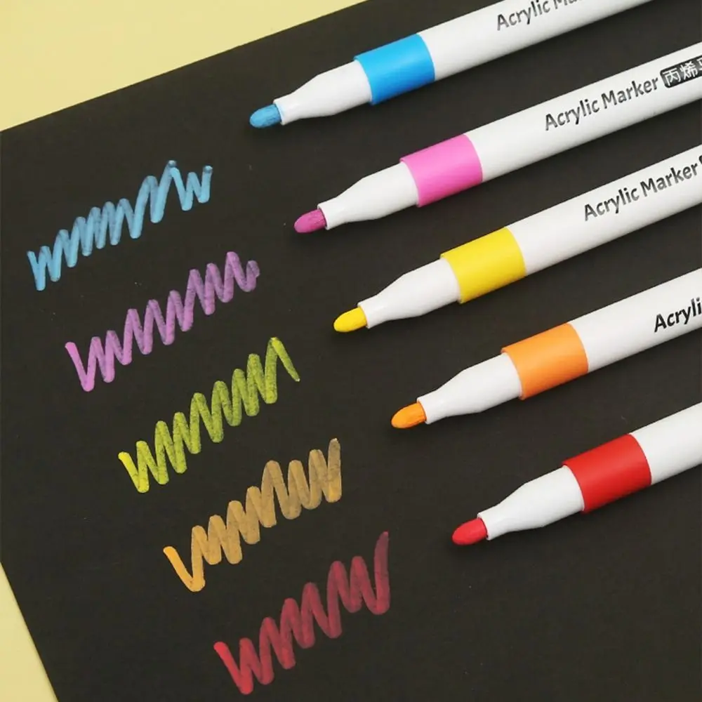 

Водостойкие 12/24/36/48/60 цветов акриловый маркер для рисования, художественная живопись, маркеры, ручки, граффити, поделки своими руками