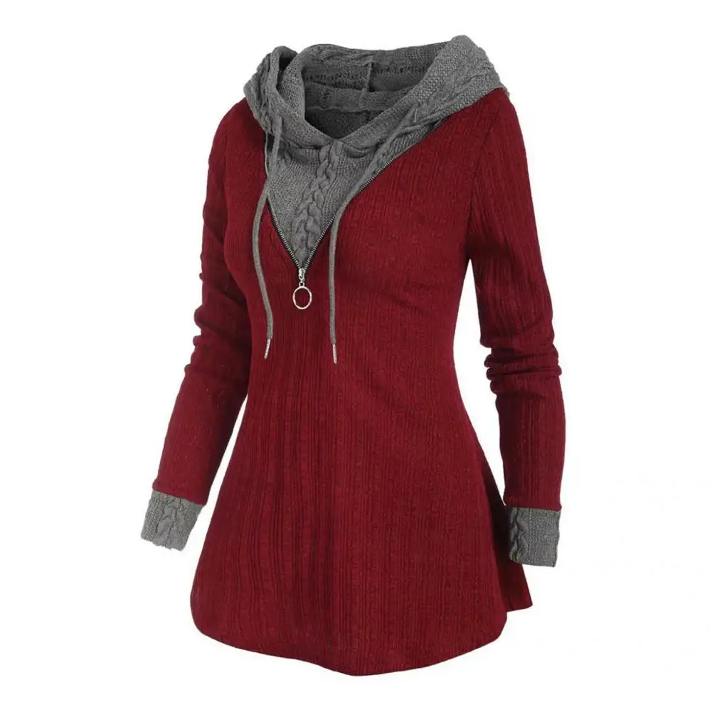 Women Pullover  Windproof   Women Blouse Women Hooded Sweatshirt Winter Clothing