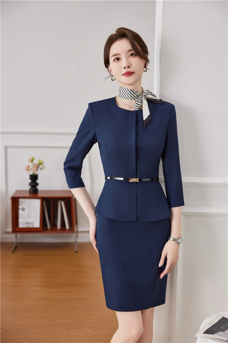 Women Professional Business Suits Pantsuits for Women Office Work Wear Blazers Femininos Elegant Career Interview Trousers Set