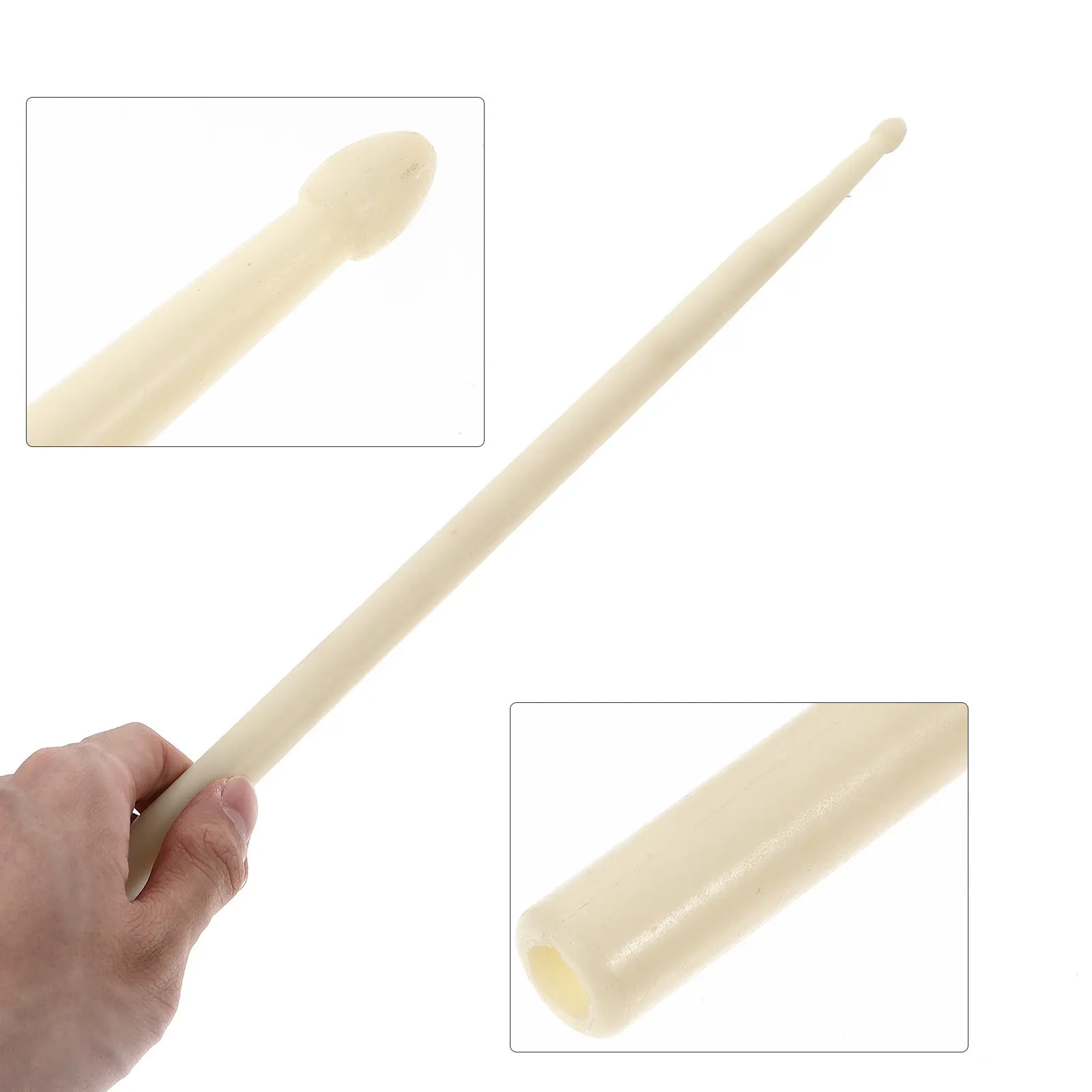 

Unique Drum Stick Luminous Drumstick Musical Instrument Mallet Nylon Fluorescence