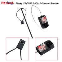 Flysky FS-GR3E 2.4Ghz 3-Channel Receiver for RC Car Auto Boat Compatible with FS 2.4Ghz Surface Transmitter