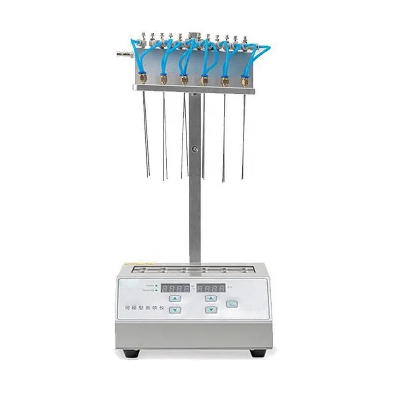 

Visual nitrogen blowing instrument Laboratory sample solvent extraction instrument Heating dry nitrogen blowing instrument