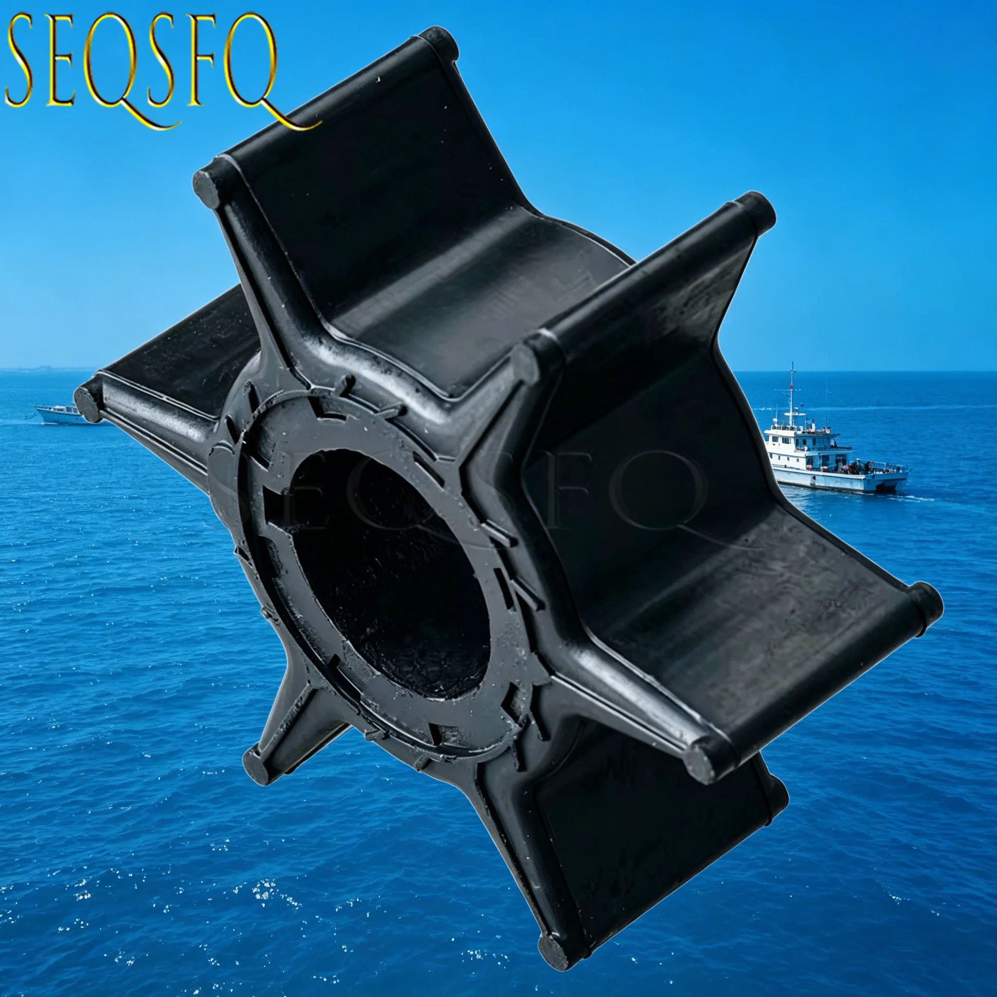 

6H4-44352 Water Pump Impeller For Yamaha Outboard Motor 25HP 30HP 40HP 50HP 2 Stroke&4 Stroke 6H4-44352-01 6H4-44352-00