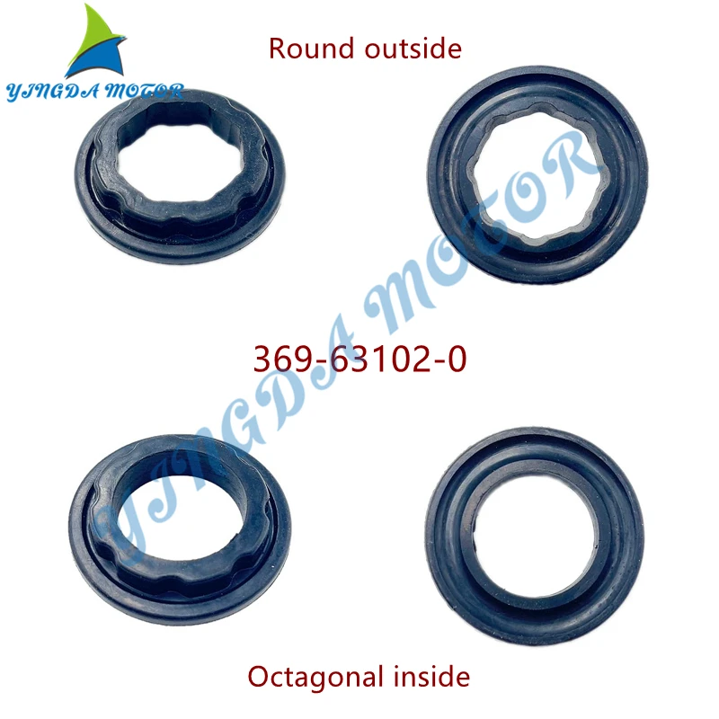 369-63102-0 Bushing For Tohatsu Outboard Motor 5HP Handle Bushing No. 5 (1 Set of Two), 369631020, 369-63102