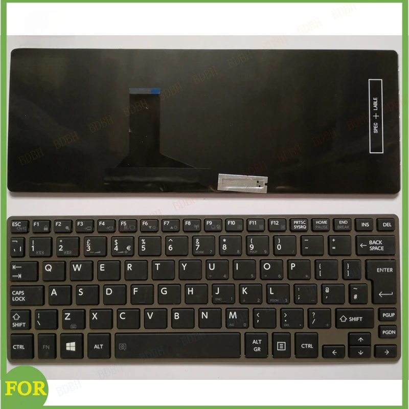 

Клавиатура UK для Toshiba Portege Z30 Z30T/-A/-B/-C Z30-A Z30t-A Z30T-A1310 Z30-A1302 Z30-C Z30T-C Z30-B Z30T-B