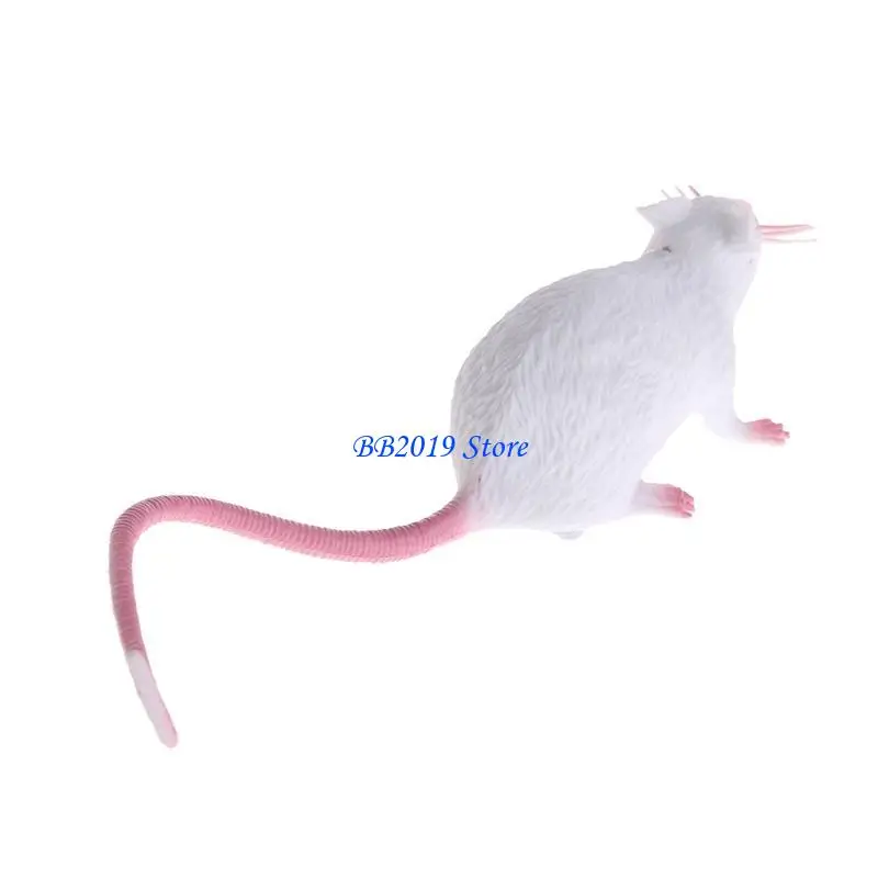Q0KB Christmas Joke Fake Mouse Model Prop Halloween Gift Toy Party Decor