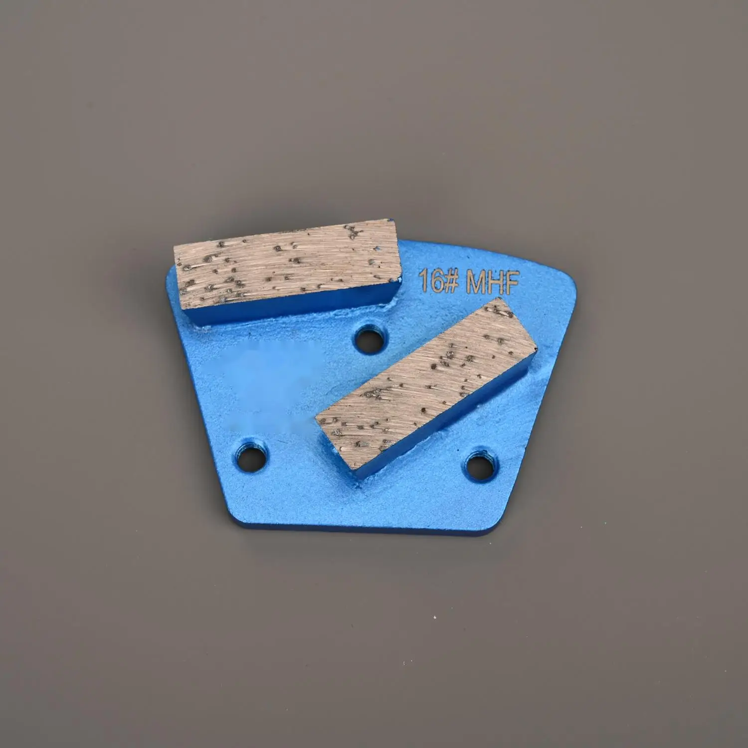 Color customization double segments bar polishing pads coating disc shoe diamond tools grinding segments discs