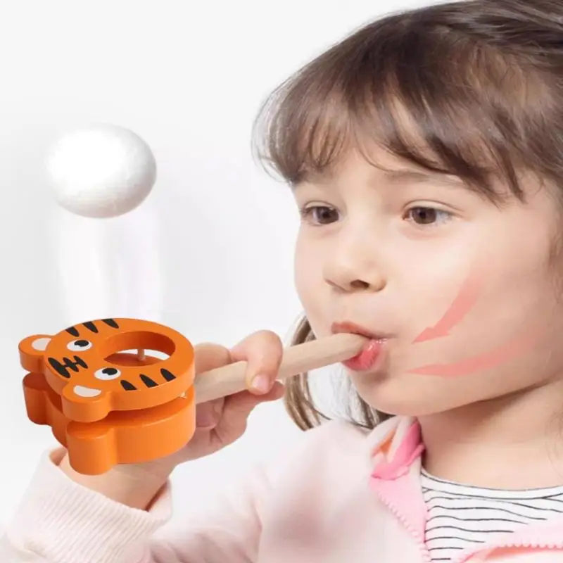 

Деревянный мультяшный подвесной шариковый вентилятор — игрушка для раннего обучения для детей, чтобы развивать емкость легких и взаимодействие родителей и детей