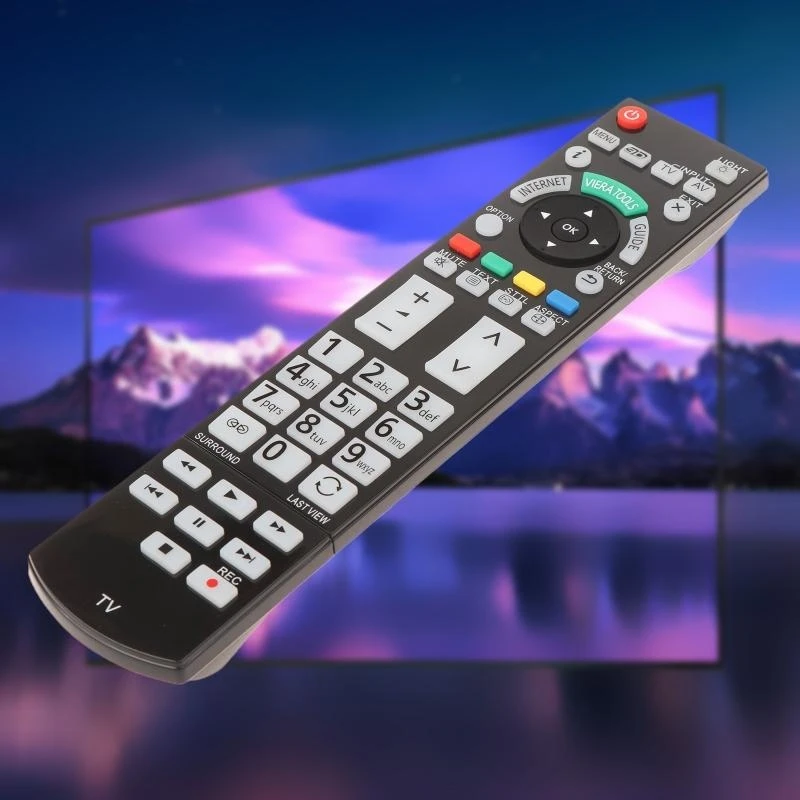 573A ملاءمة لـ PANASONICTX-L42ETW50 REMOTE N2QAYB000715 جهاز التحكم عن بُعد 1 PC