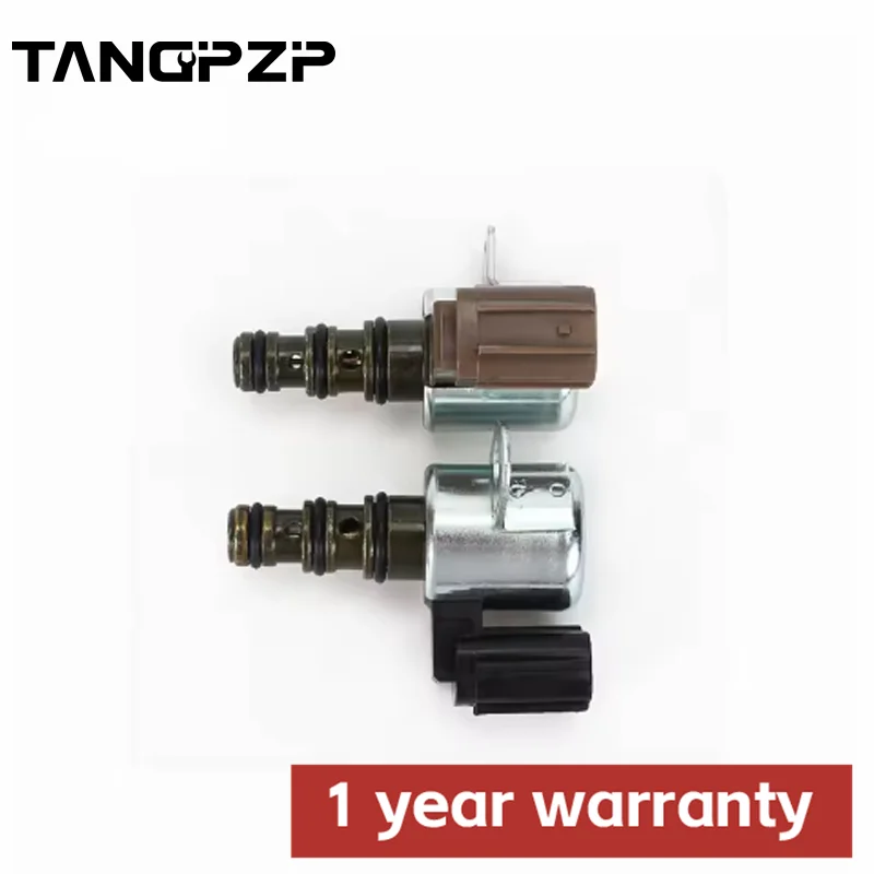Automatic Transmission Shift Control Lock Up Solenoid for Honda Accord Acura 28400-P6H-003 28500-P6H-013(Brown)