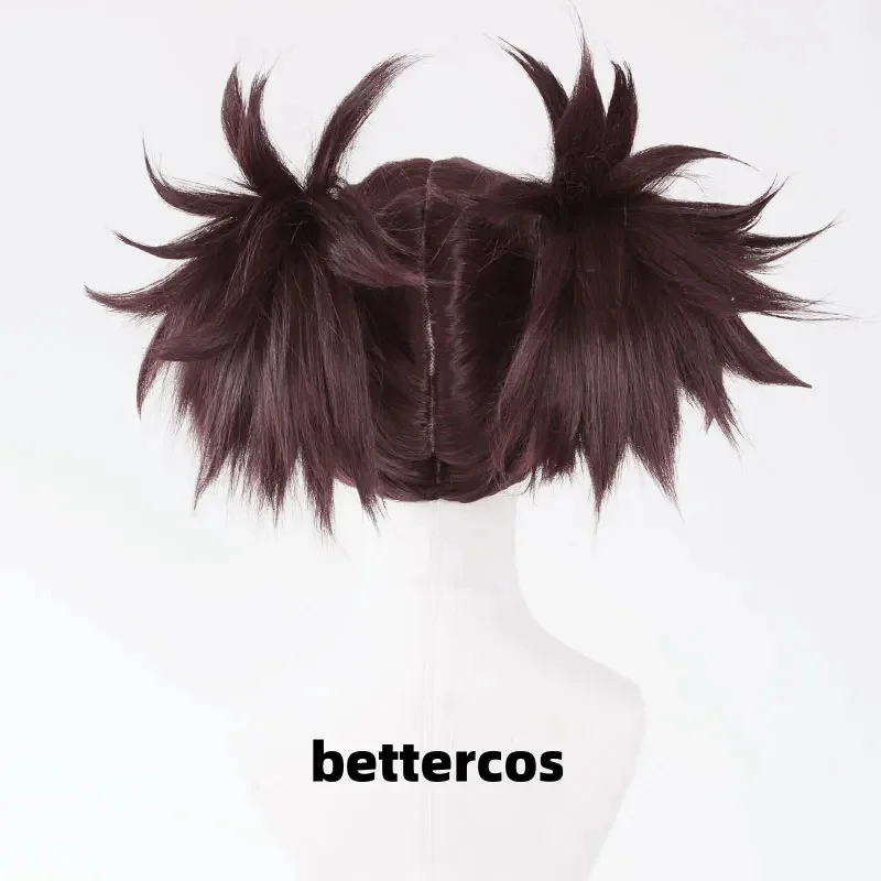 3,v;5'h8/Choso Anime Temporada 2 Peluca de Cosplay Chousou de Color Castaño Oscuro Largo, Cabello Sintético Resistente al Calor para Juego de Roles7;j'9.g2/