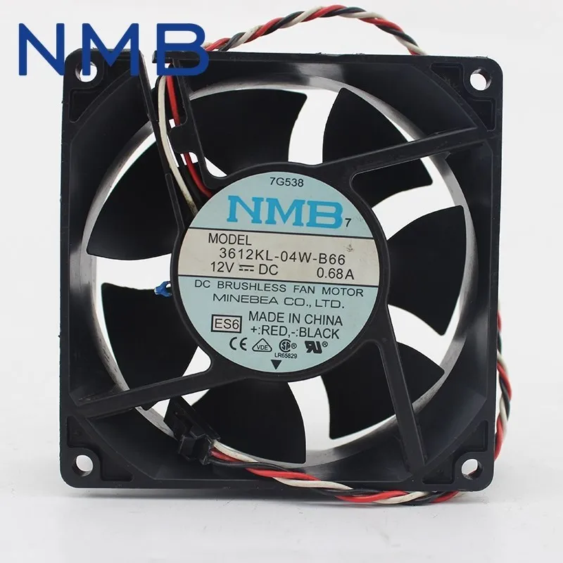 1pcs 3612KL-04W-B66 9032 90mm 90*90*32mm DC 12V 0.68Aserver inverter cooling fan