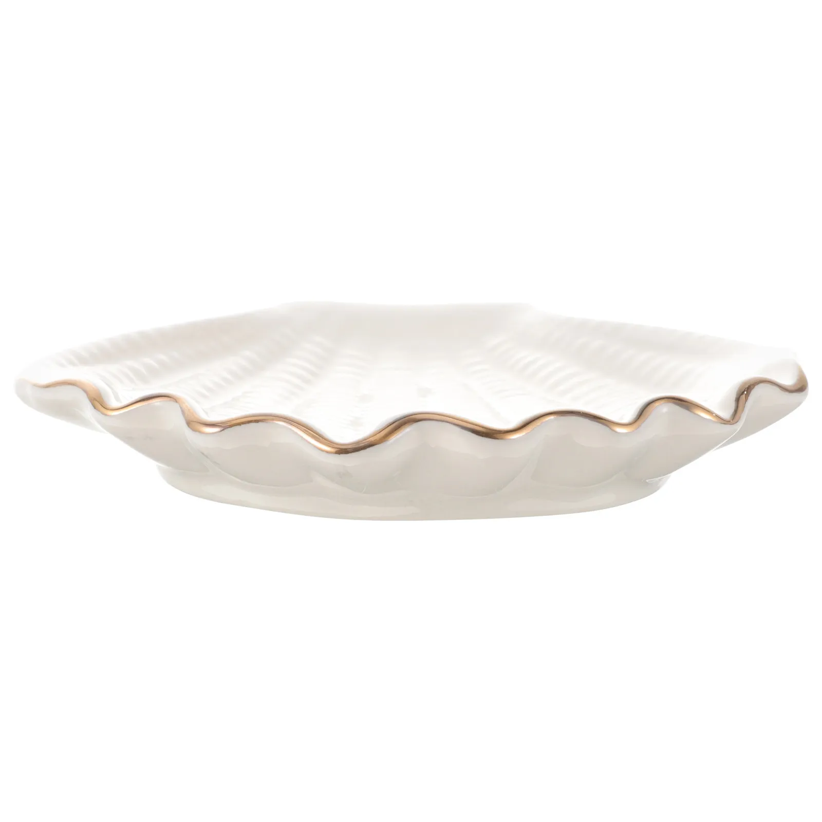 Ceramic Jewelry Tray Ring Dish Trinket Plate Cute Multifunctional Jewelry Organizer Storage Plate Desktop Display Dish