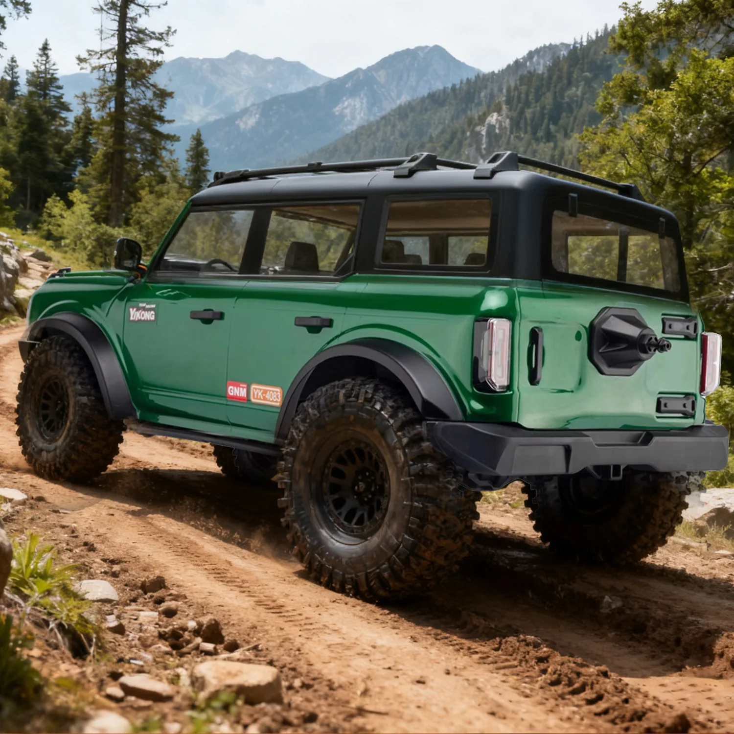 1/8 4083 V3 RC télécommande voiture d'escalade Simulation électrique étanche quatre roues motrices tout-terrain télécommande voiture jouet