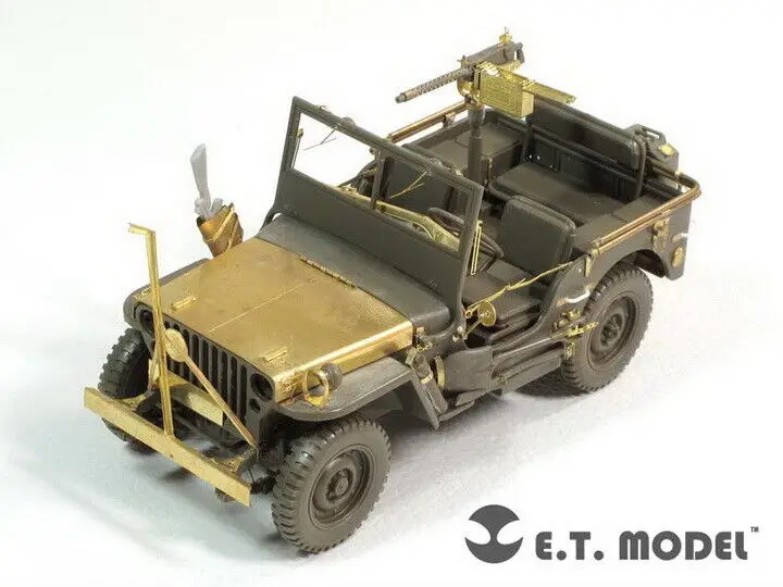 E.T Model E35-126 1/35 WWII U.S. Willys MB Jeep For TAMIYA 35219