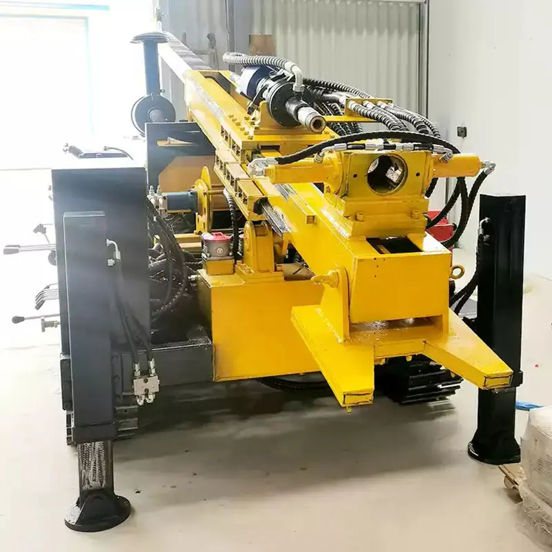 مصنع توريد جهاز الحفر الأساسي الهيدروليكي بالكامل 400 متر لاستكشاف عينات التعدين الأكثر مبيعًا مع مكونات المضخة والمحركات