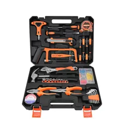 46 Piece Set Of Hand Tools And Mechanical Toolbox Suitable For Home Car Maintenance