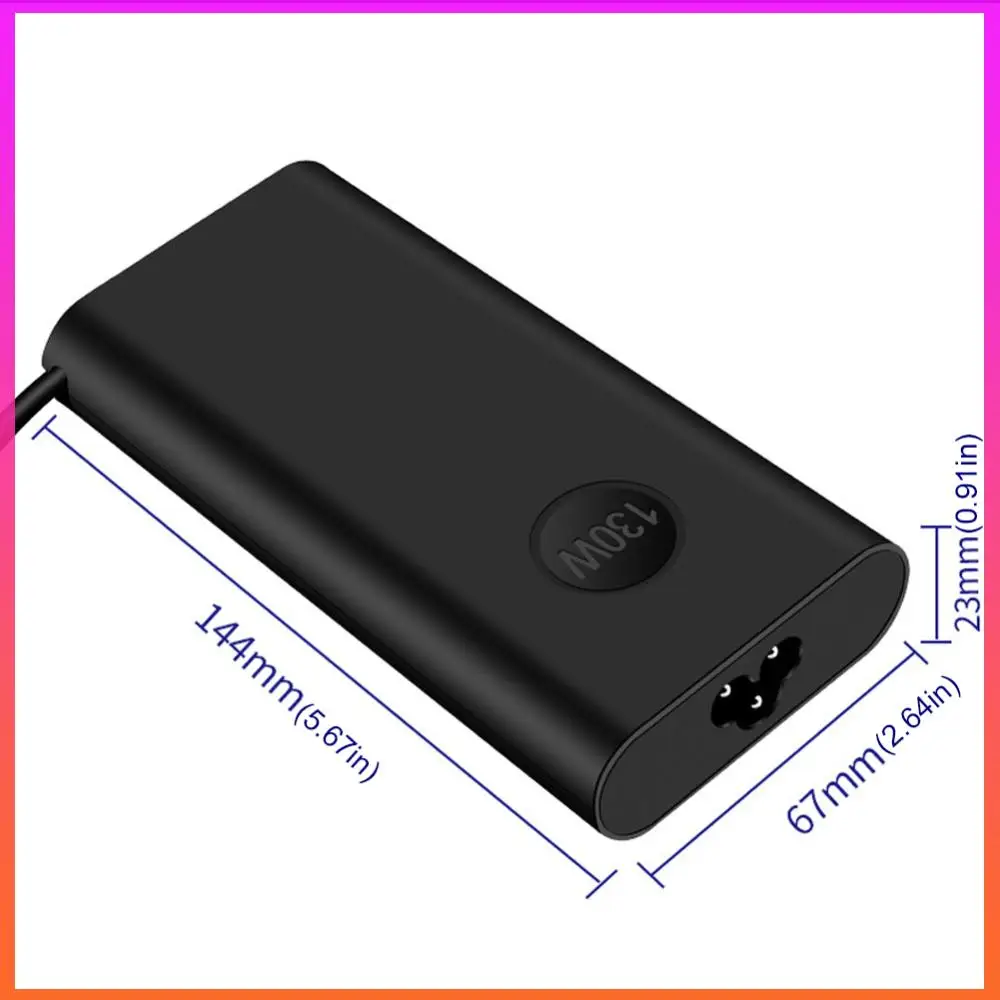 

Адаптер для ноутбука USB C типа C, 130 Вт, адаптер переменного тока 20 В, 6,5 А для ноутбука Dell XPS 15 9500 9510 9520 для Dell XPS 17 9700 9710 9720 9730