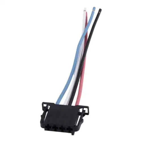 Imagen 2 del producto Conector de resistencia de Motor de ventilador de calentador de 4 pines, arnés de enchufe en espiral, cableado apto para BMW M3 X1 X3 X4 X5 X6 Z4 335i 328i 323i