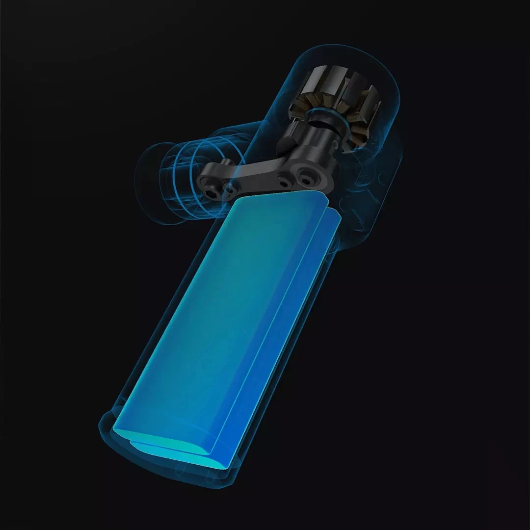 Xiaomi High frequency Gun Pocket sports massage gun Type-C Fast Charging booster Massager gun 4 Massage Heads Muscle Relax Body