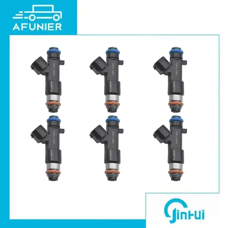 

6 шт. топливная форсунка для Nissan Armada 2008-2014 Titan 2009-2014 5,6 л V8 OE NO. :16600-7S000,0280158007,16600-7S00A