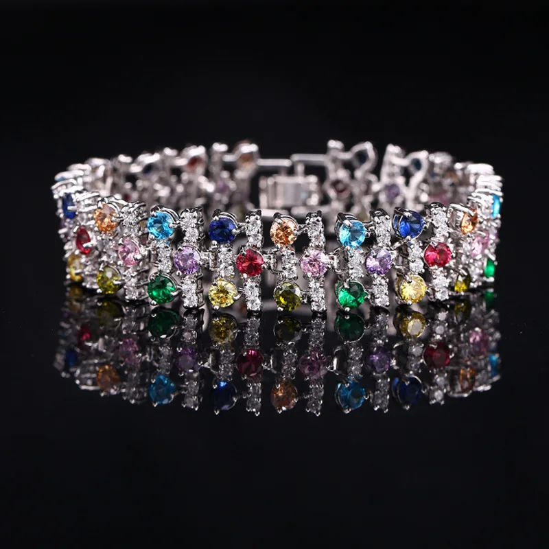 

Hot Selling Fashion Versatile Women's AAA Zircon Bracelets, Bracelets, High-end Hand Accessories, Gifts