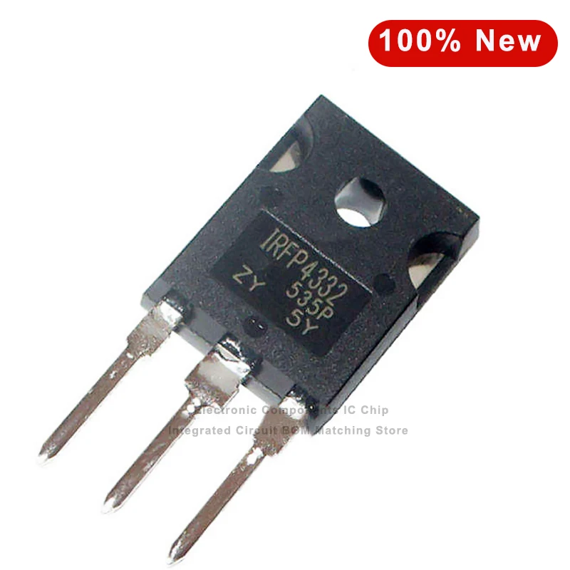 5pcs IRFP4332 A-247 IRFP4332PBF TO247 IRF4332 57A 250V