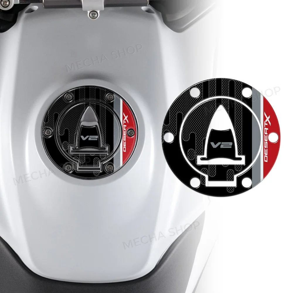 For DesertX 2026 Accessories Tank Cap Protection 3D Sticker Decal Kit 3
