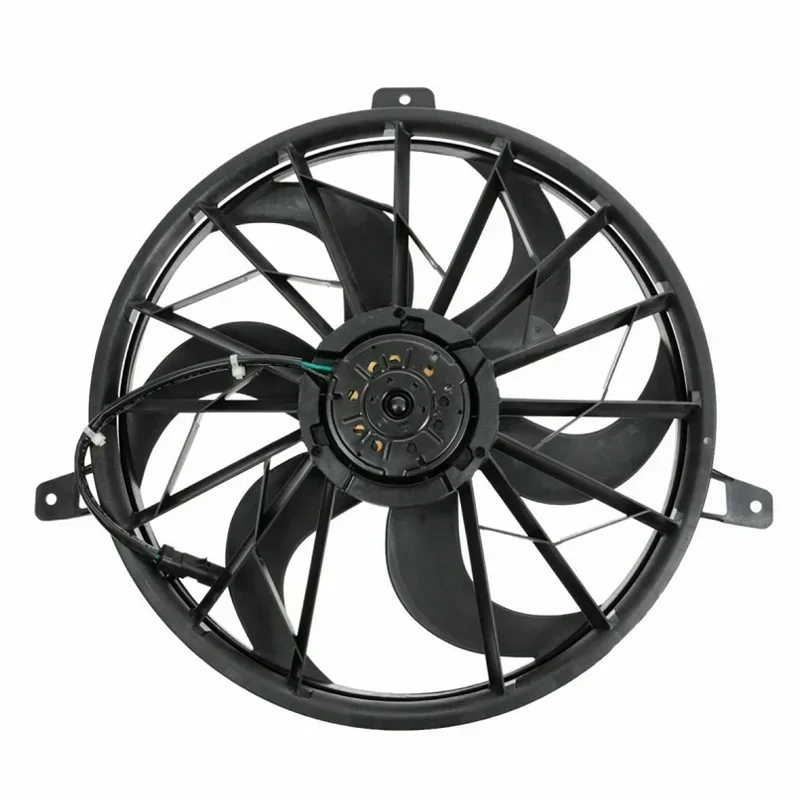 Radiator Cooling Fan 52079528AB  Condenser Radiator Cooling Fan For Jeep Grand Cherokee Liberty 2003 52079528AC 5183565AA