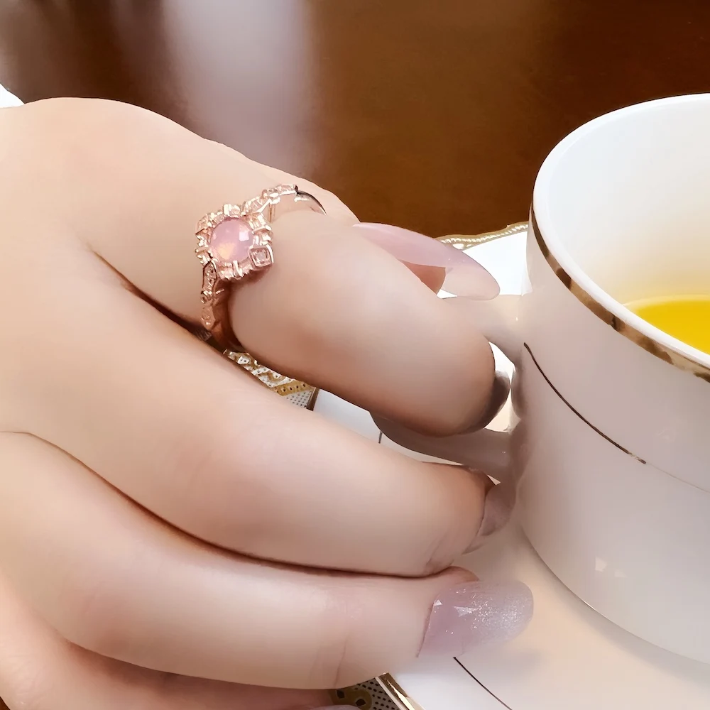 Ring Modern Vintage Love Fine Jewerly For Women 2022 Summer Brand New Gift In 925 Sterling Silver