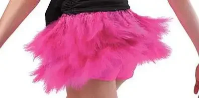 Hot Design Night Club Ball Room Stage Dancing Fabulous Feather Samba Tutu Skirt