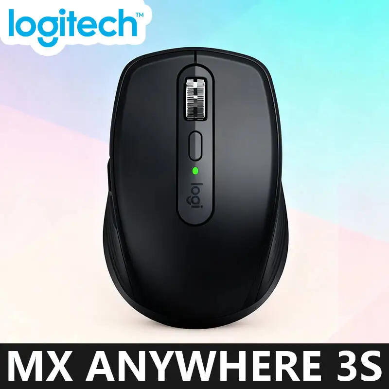 

Logitech Master Series MX Anywhere 3S Bluetooth Беспроводная бесшумная мышь Мягкий звук Офисный женский планшет