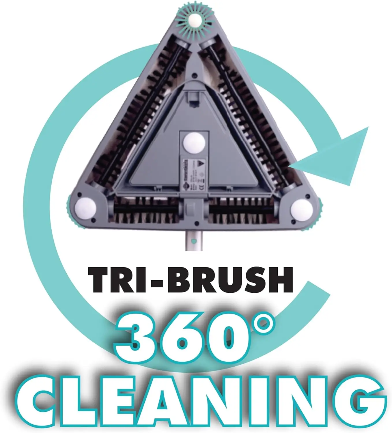 ومكنسة خفيفة الوزن محسنة، مثالية للسجاد القصير من الخشب الصلب والبلاط، تصميم مثلث يسمح للكنس في الزوايا،