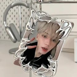 Origineel Ontwerp Galvaniseren Plastic Frame Kpop Foto Bindmiddel Creatieve Idool Foto Kaarthouder voor 3 Inch Kaart Groothandel 2024