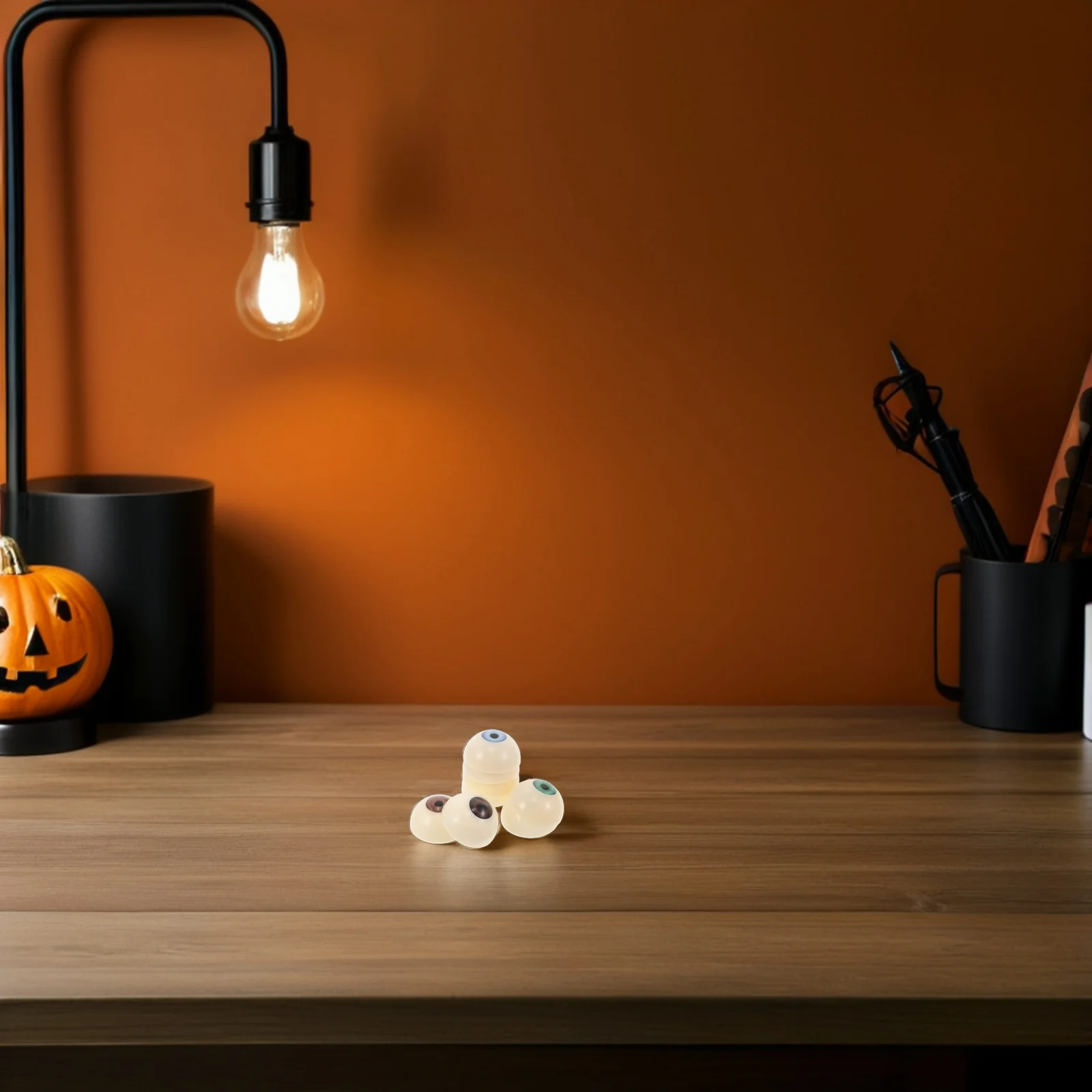 

8Pcs Realistic Acrylic Halloween Eyeballs Half Round Fake Eyes for Crafting Horror Decorations Eye Balls Eyeballs Realistic