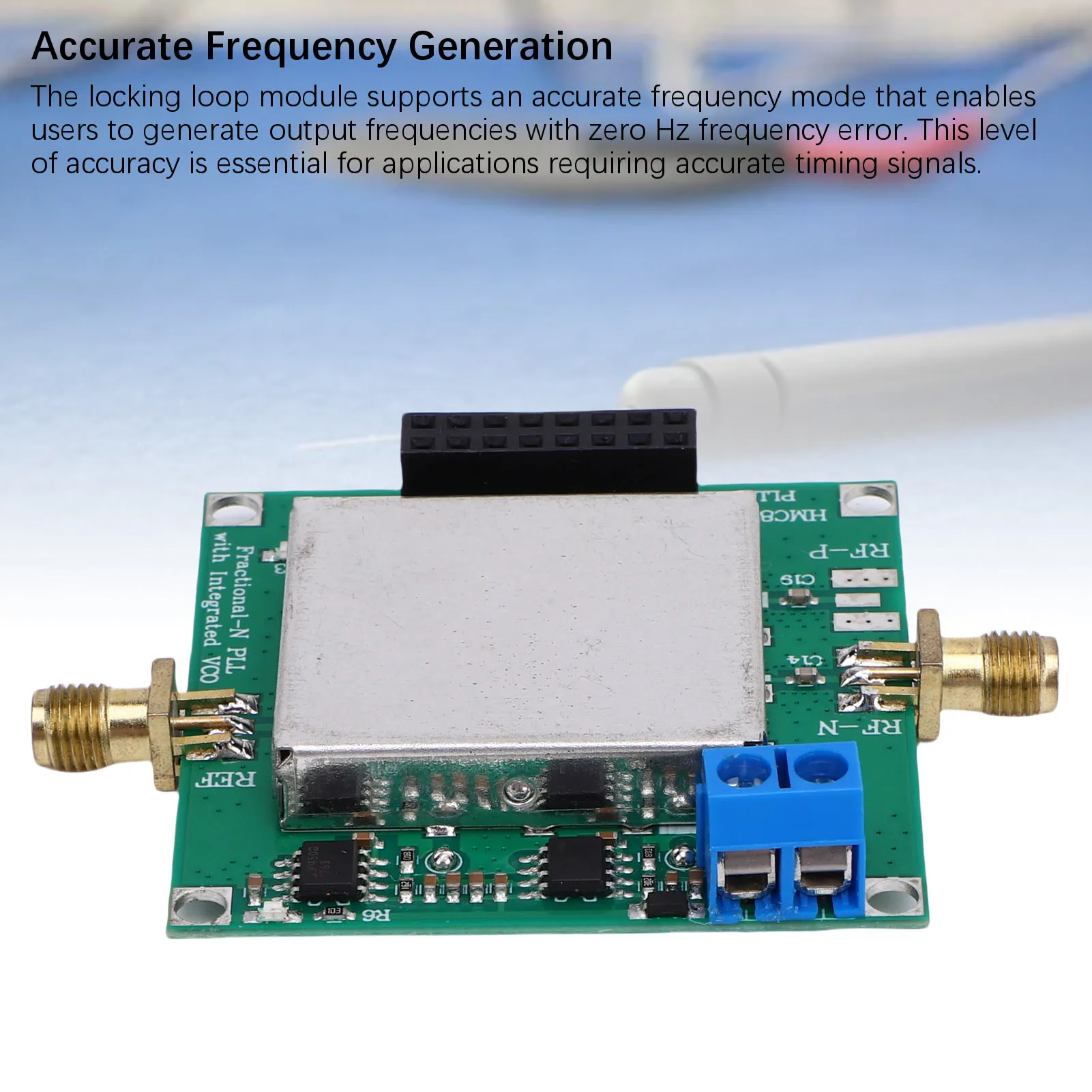 低位相ノイズ周波数発生器モジュール フェーズロックループ周波数発生器 25-6000MHz 広帯域フェーズロックループモジュール