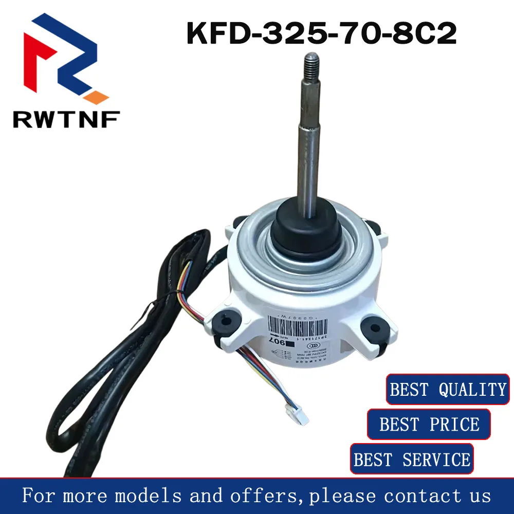 

Brand New Genuine KFD-325-70-8C2 907 motor air conditioner outdoor unit fan motor RMXS160DV2C,100% original warehouse stock