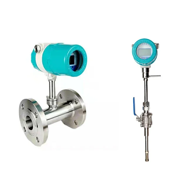 HRLS Integrated Series Gas Mass Flowmeter Sensor Indicator Air Oxygen Thermal Gas Mass Flow Meter