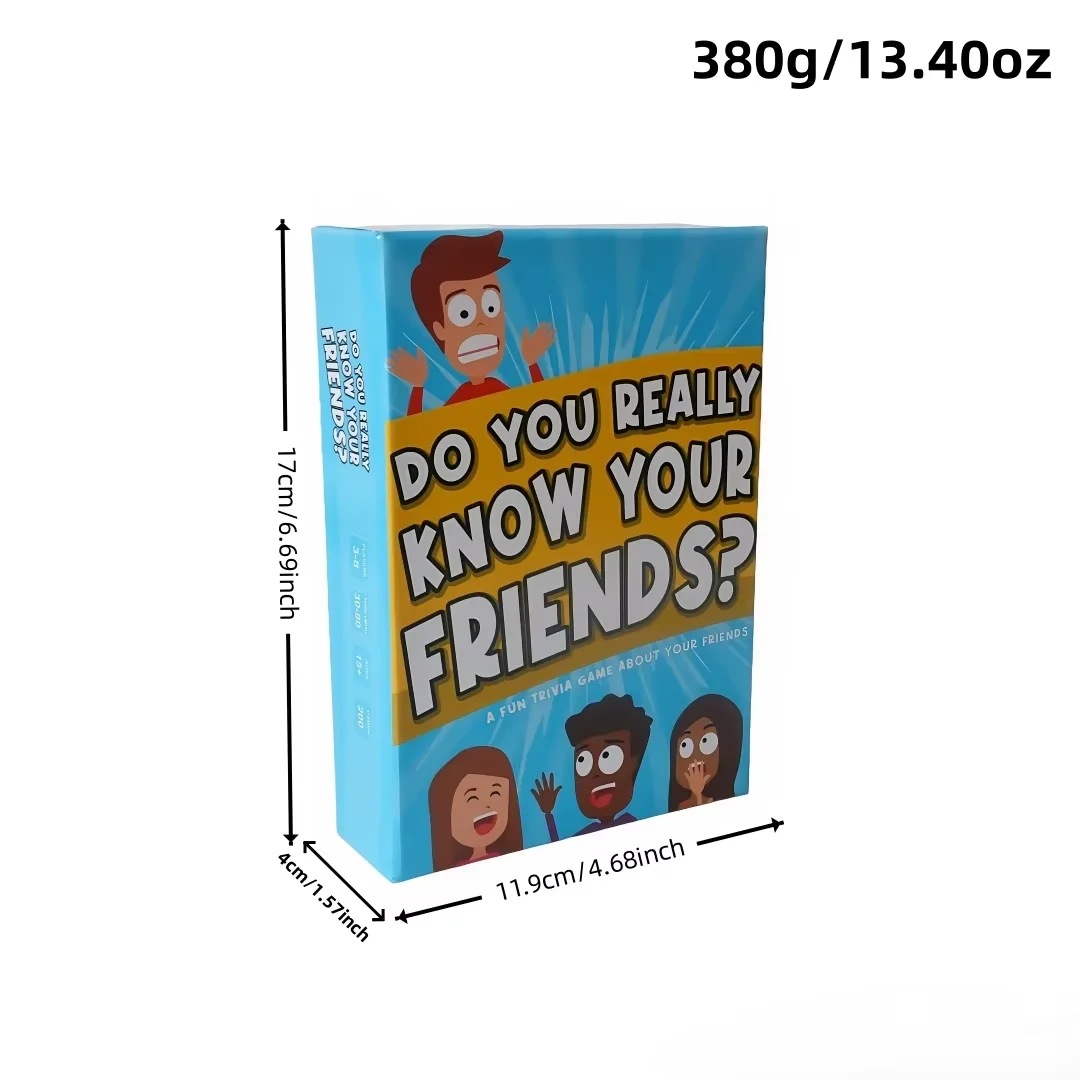 Multi‑Style English Board Game Cards, High Interaction for Family & Friends, Great for Party Family Gathering, Nice Gift
