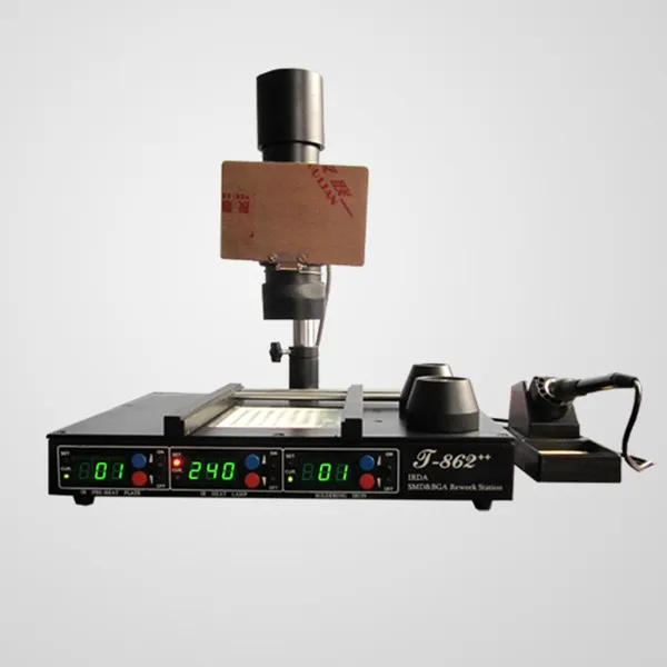 PUHUI T862++ Soldering Welder IRDA Lnfrared Bga Rework Machine BGA SMD SMT Desoldering Rework Station Rework Station