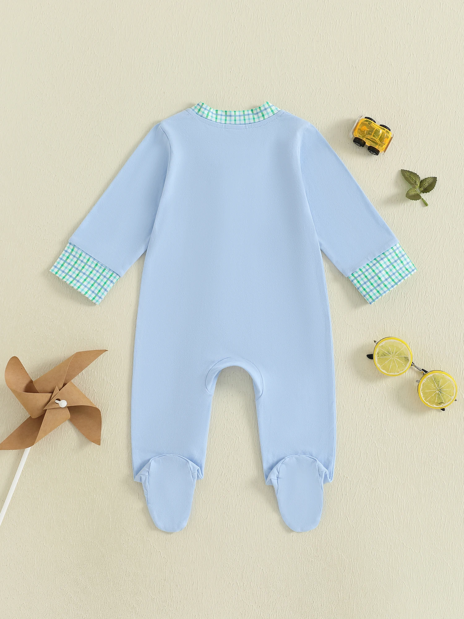 

Милый детский комбинезон с очаровательным животным принтом и уютными длинными рукавами для стильных осенних нарядов