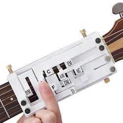 Guitar Folk Classical Chord Assist One-Key Chord Device Button Key-Press Automatic Assist To Play Support 9 Universal Chords