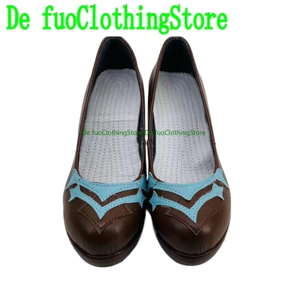 

Defuo Ning Rongrong пятилетняя обувь для косплея, аниме-конвенция, аниме-игра, обувь и ботинки для ролевых игр, вечерние ботинки на Хэллоуин