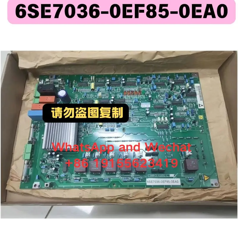 Brand new original and used 6SE7036-0EF85-0EA0 Rectification trigger board Functional test OK