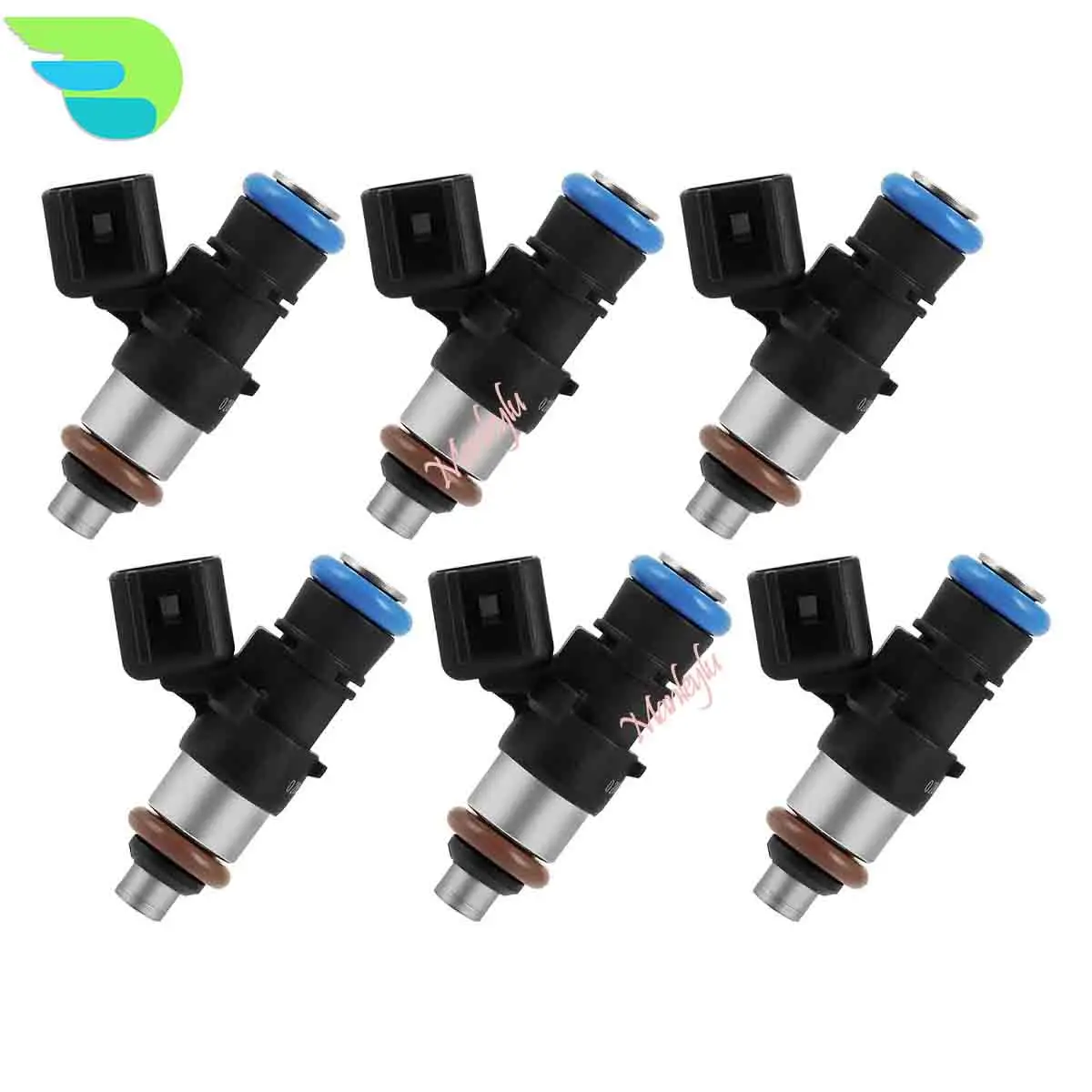 0280158191 6pcs Fuel Injector For FORD 2011-17 EXPLORER TAURUS 3.5L BR3E 9F593 F5A