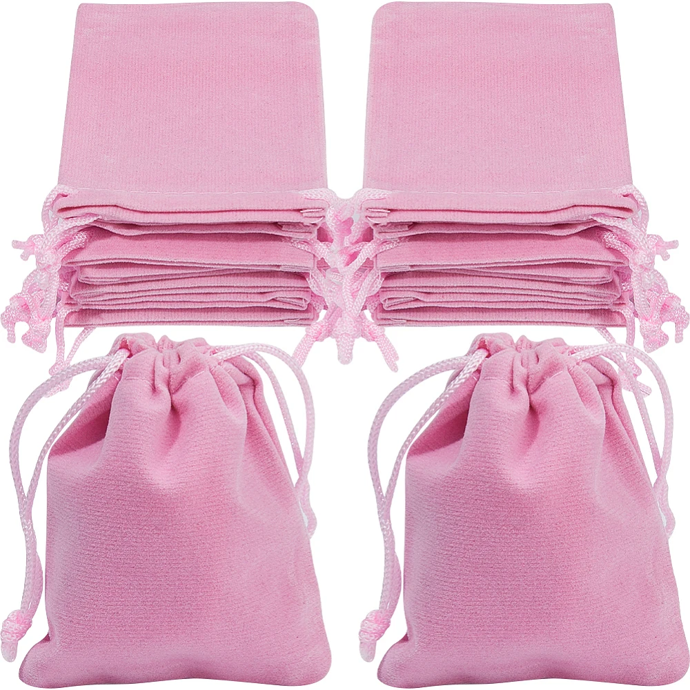 25-sacos-de-presente-pequenos-com-cordao-27x35-polegadas-em-veludo-rosa-para-o-dia-dos-namorados-casamento-e-lembrancinhas-de-aniversario