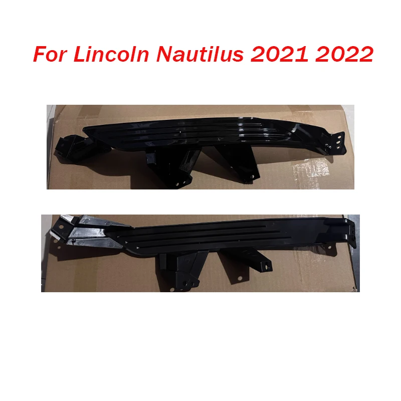 Car Front Bumper Fog Light Frame For Lincoln Nautilus 2021 2022 Fog Lamp Cover FogLamp Grille Cover Auto Accessories